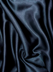 Image showing Smooth elegant black silk 