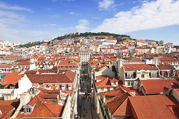 Image showing Portugal. Panorama of Lisbon