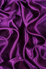 Image showing Smooth elegant lilac silk as background 