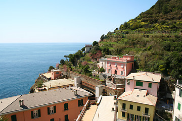 Image showing Italy. Cinque Terre. Village of Riomaggiore