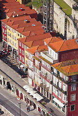 Image showing Portugal. Porto city. Old historical part of Porto 