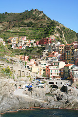 Image showing Italy. Cinque Terre region. Manarola village 