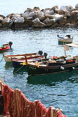 Image showing Italy. Cinque Terre. Boats