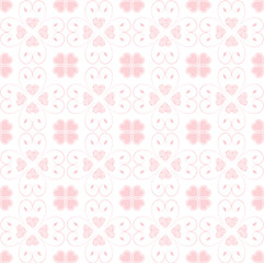 Image showing Seamless hearts pattern