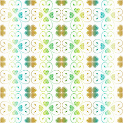 Image showing Seamless hearts pattern