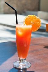 Image showing Orange coctail