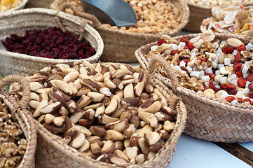 Image showing Nuts on market