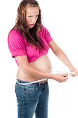 Image showing Beautiful pregnant woman