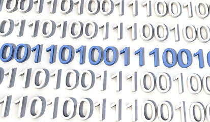 Image showing Binary numbers