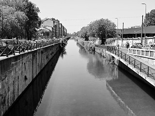 Image showing Naviglio Grande, Milan