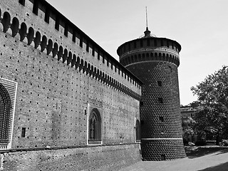 Image showing Castello Sforzesco, Milan