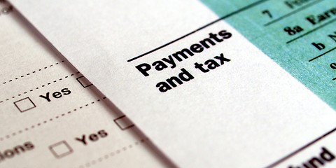 Image showing Tax forms