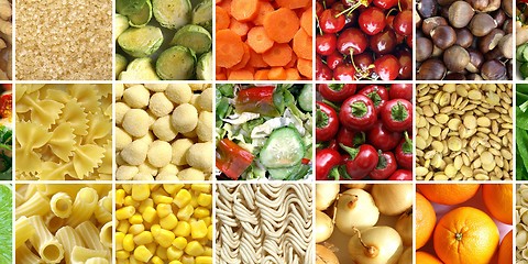 Image showing Food collage