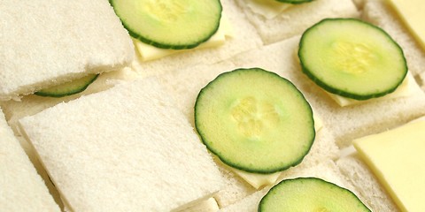 Image showing Cucumber sandwich