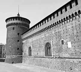 Image showing Castello Sforzesco, Milan