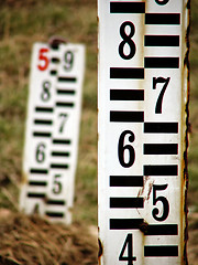 Image showing water level measures