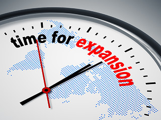 Image showing time for expansion