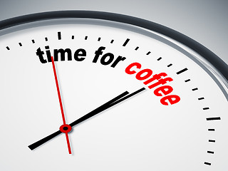 Image showing time for coffee