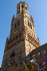 Image showing Bruges; Belfort Tower