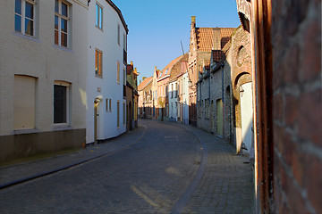 Image showing Streets Of Bruges, Belgium