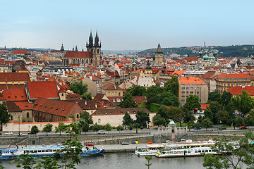 Image showing view on the Prague