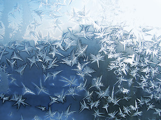 Image showing frozen glass