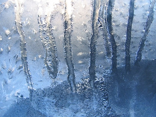 Image showing frozen glass