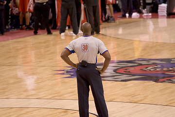 Image showing NBA Referee