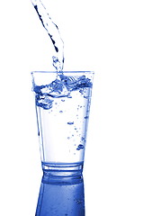 Image showing tumbler of fresh water