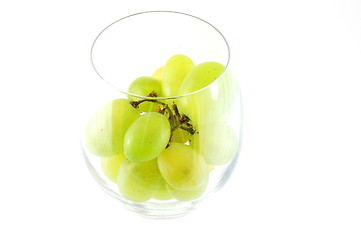 Image showing Grape in a glass