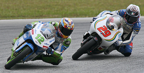 Image showing 2005 MotoGP Race @ Sepang, Malaysia.