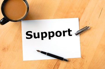 Image showing support