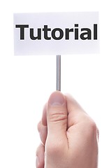 Image showing tutorial