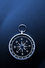 Image showing macro of compass