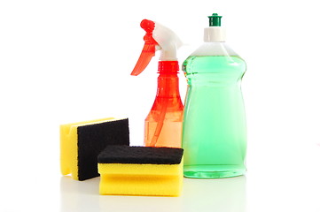 Image showing hygiene cleaners for household