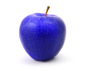 Image showing blue apple