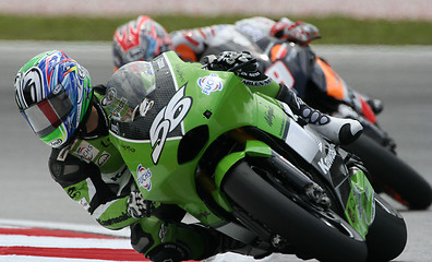 Image showing 2005 MotoGP Race @ Sepang, Malaysia.