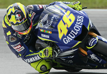 Image showing 2005 MotoGP Race @ Sepang, Malaysia.