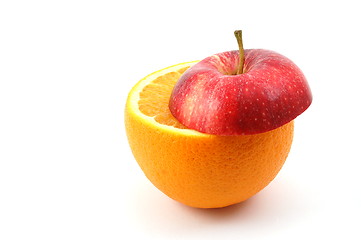 Image showing Apple on white background