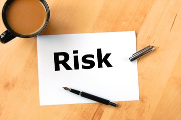 Image showing risk management