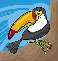 Image showing cartoon toucan