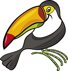 Image showing cartoon toucan