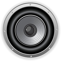 Image showing Round Isolated Sound Speaker