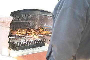 Image showing Grillning