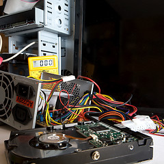 Image showing Hard Drive/Disc Inside a Computer