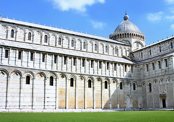 Image showing Duomo Cathedral in Pisa, Tuscany, Italy