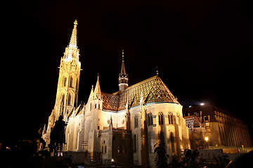 Image showing Matthias church in Budapest, Hungary