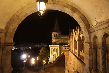 Image showing Fisherman's bastion in Budapest, Hungary