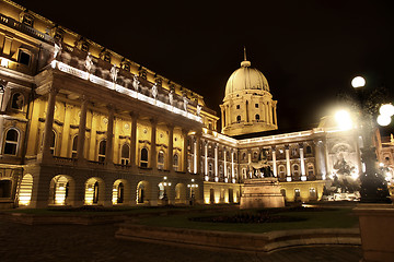 Image showing Buda Castle in Budapest, Hungary