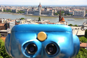 Image showing The parliament building in Budapest, Hungary